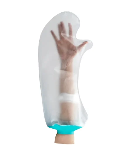 Protetor Impermeável para Braço Curto com Anel de Silicone