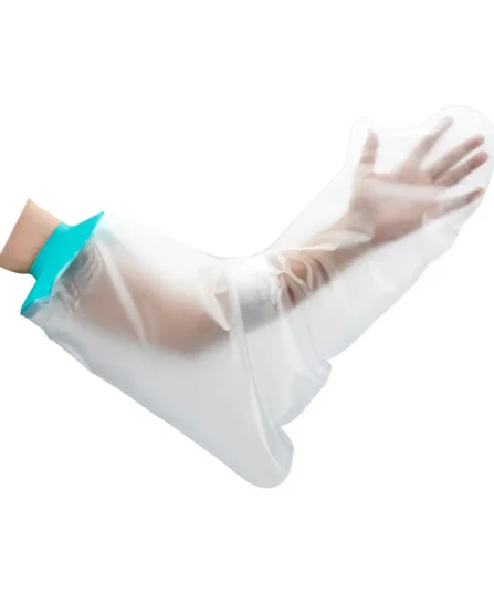 Protetor Impermeável para Braço Longo com Anel de Silicone