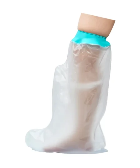 Protetor Impermeável para Perna Curto com Anel de Silicone