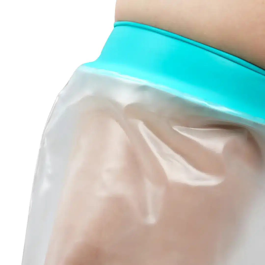 Protetor Impermeável para Perna Longo com Anel de Silicone 2
