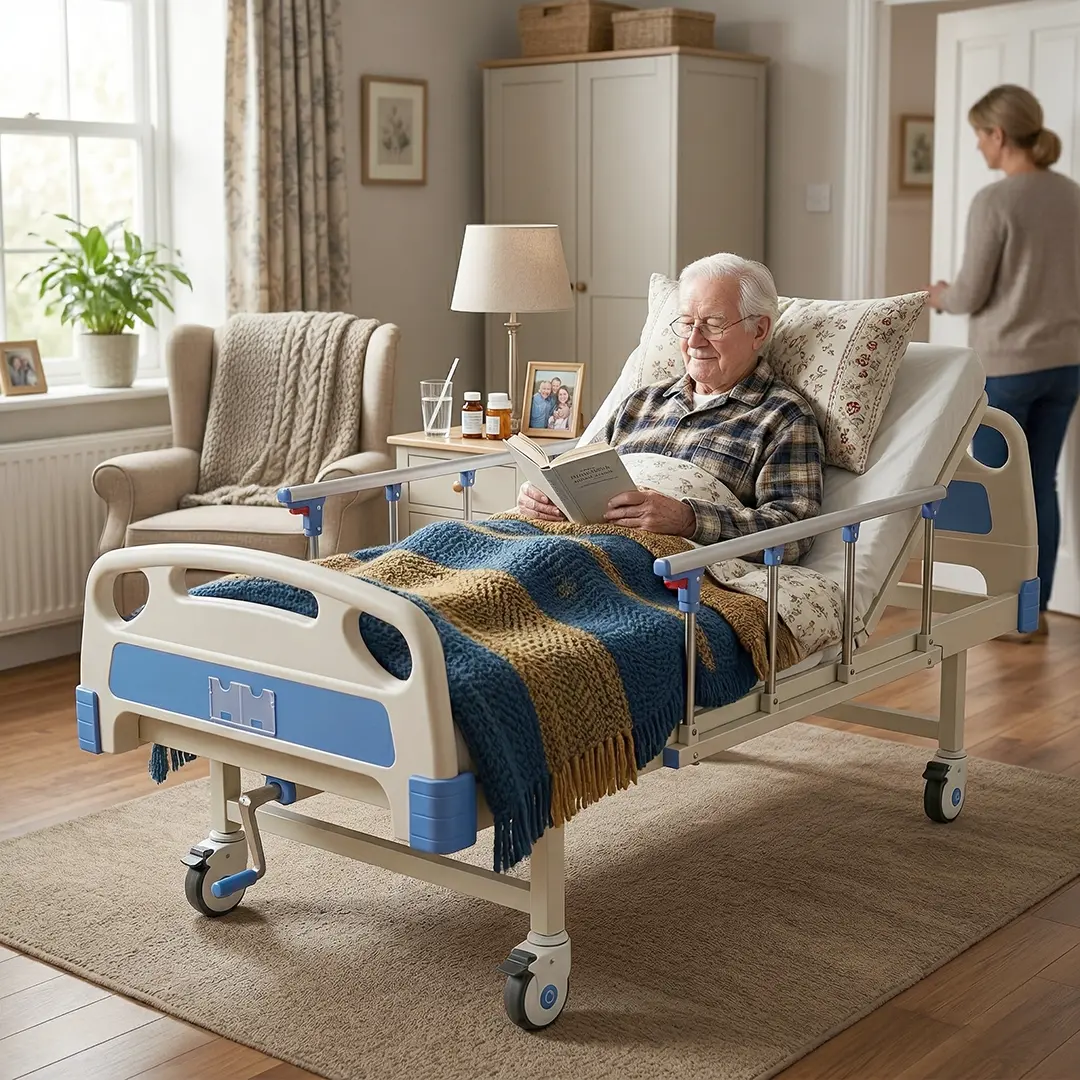 Cama Hospitalar Manual com Movimento 5